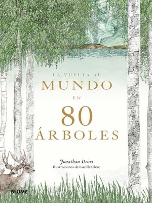 cover image of La vuelta al mundo en 80 árboles